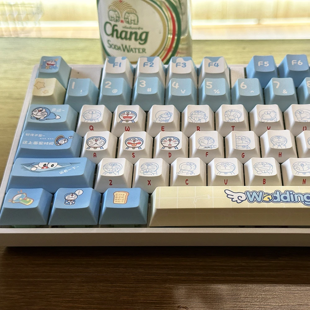 Gaming Accessories Aesthetic - Original Doraemon Tastenkappen 120 Tasten HOA